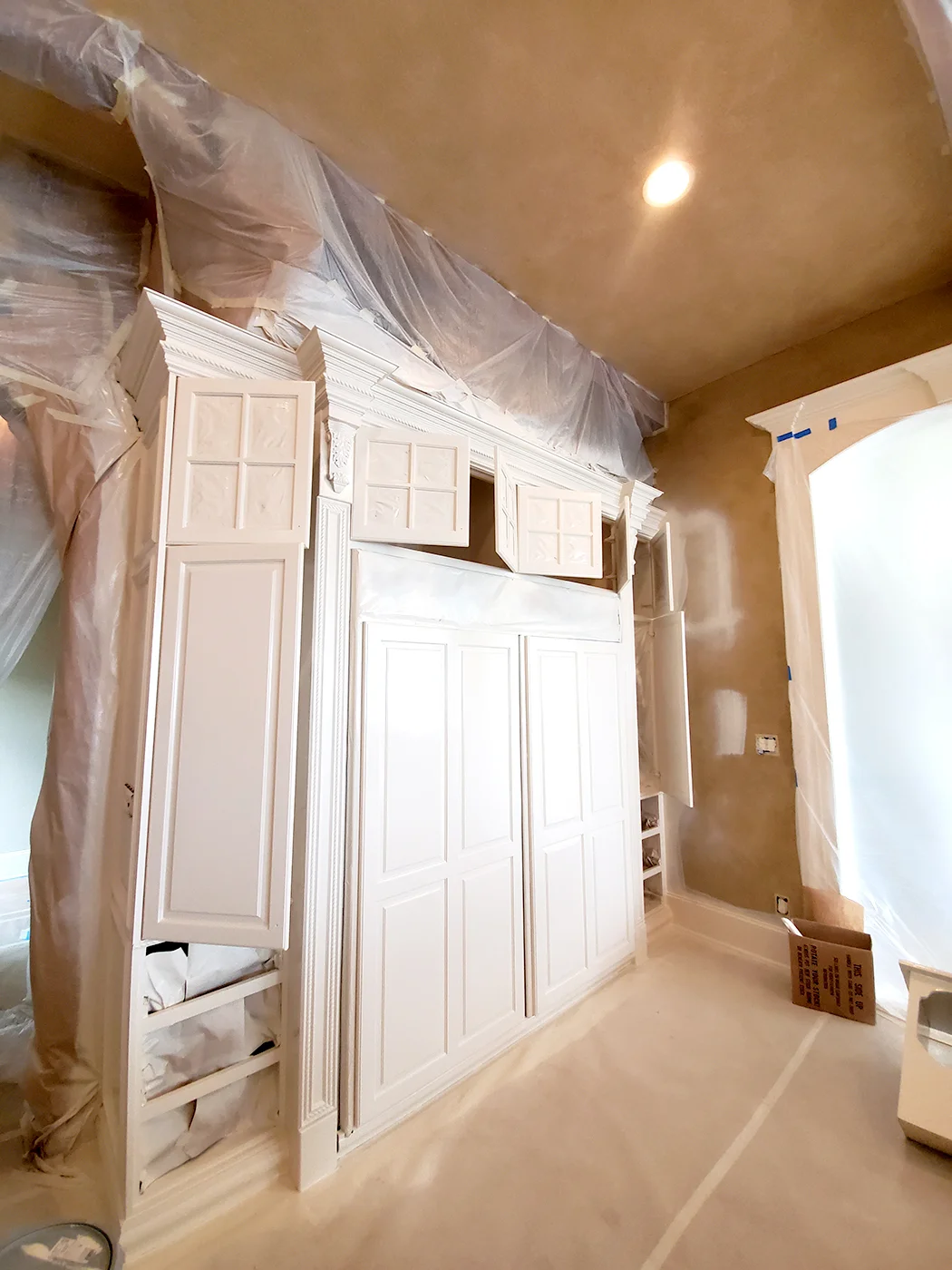 After cabinet refinishing — Spring TX by Texas Paintmaster