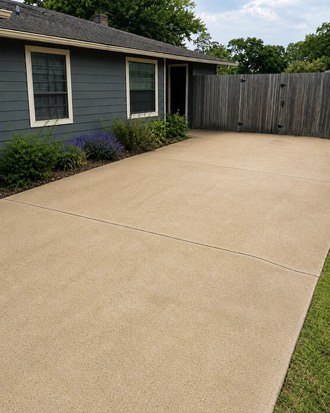 Pressure Washing after