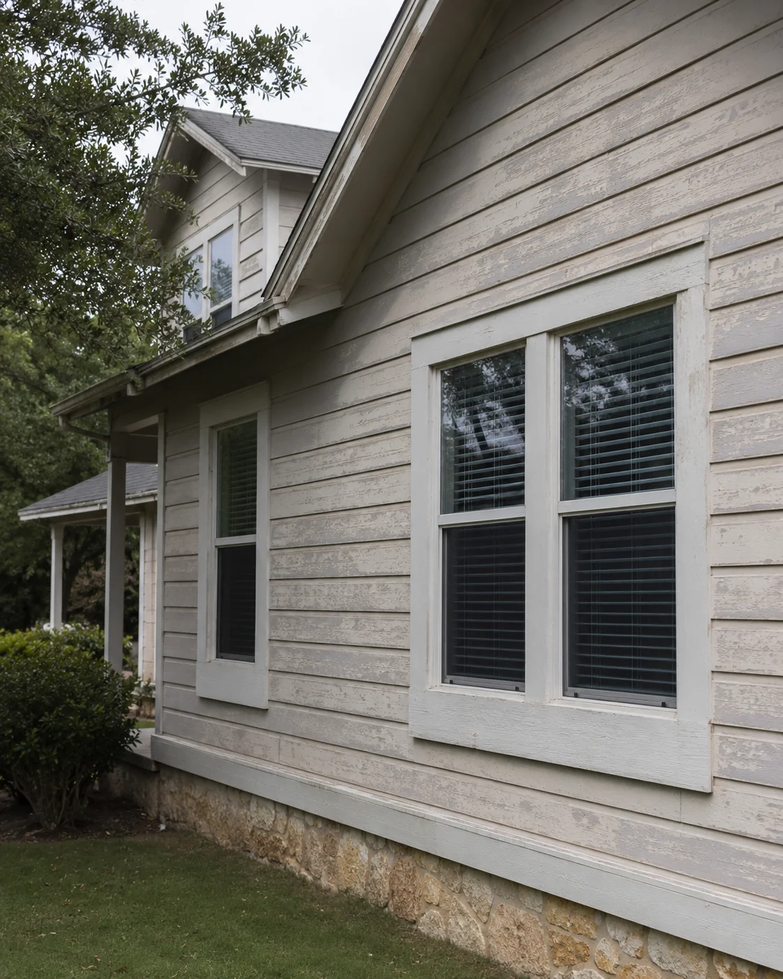 Before — Siding & Trim Refresh