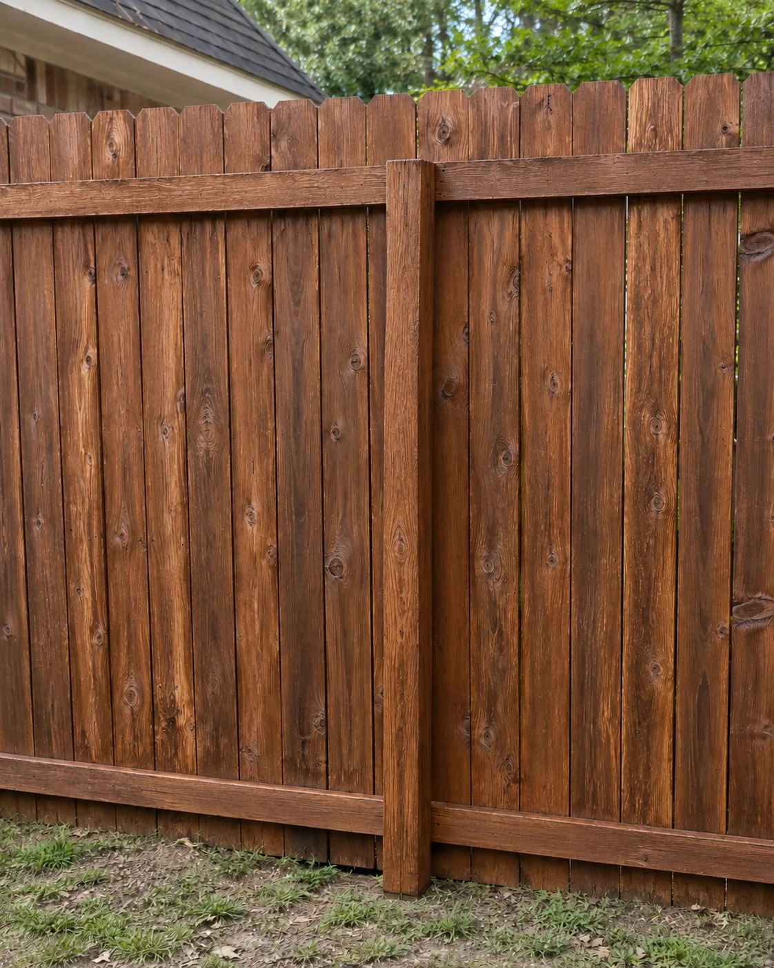 Fence & Deck Staining after